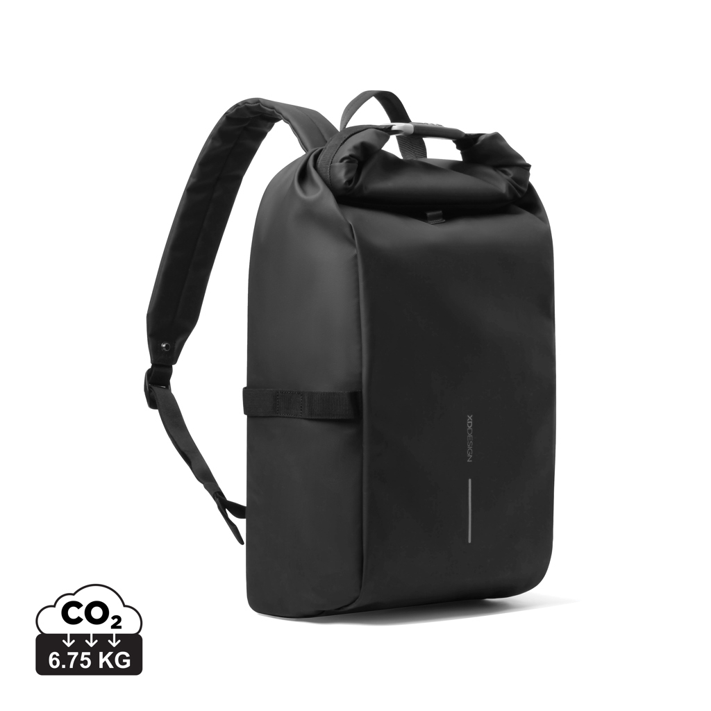 Sac à dos vélo personnalisé résistant à l’eau Urban Noir et Gris
